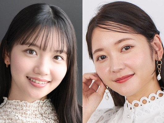 テレビ東京の田中瞳アナ＆竹崎由佳アナ