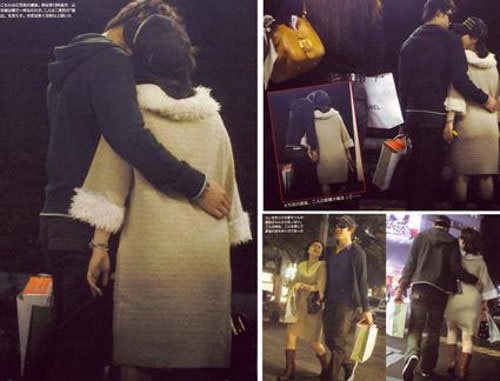 錦織圭と福原愛のツーショット写真