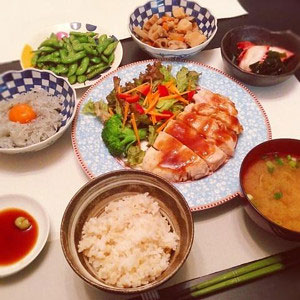 里田まい 手料理