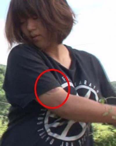 美奈子　タトゥー写真