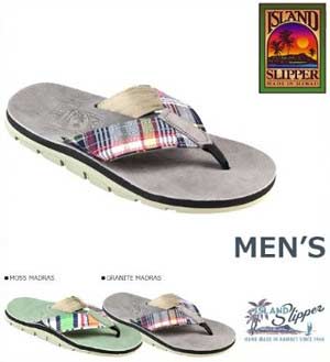 (アイランドスリッパ) ISLAND SLIPPER サンダル [2カラー] IG8103M Madras Leather レザー メンズ マドラス レザー