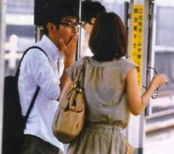 生野陽子アナ 中村光宏アナ ツーショット写真 2010年 2