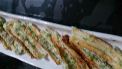 美奈子 手料理 磯辺揚げ