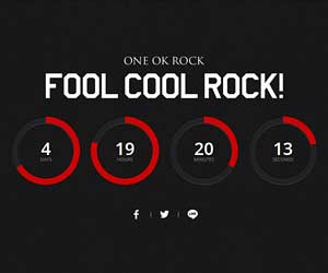ONE OK ROCK　カウントダウン