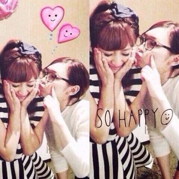 加護亜依 辻希美 ツーショット写真1