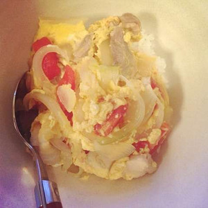 高橋愛の手料理「親子丼」の画像