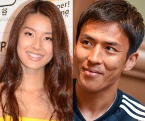 すみれと長谷部誠の画像