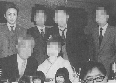 芝幸太郎と暴力団の写真