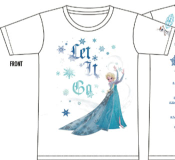 メイジェイのアナ雪Tシャツ