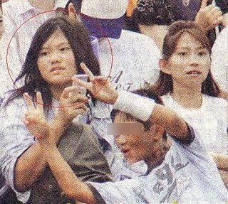 大魔神佐々木と娘の画像