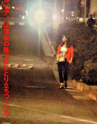 加藤シルビアがぽつん