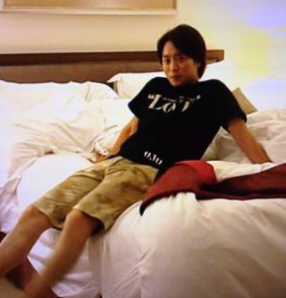 櫻井翔がTシャツに短パン