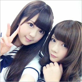 畠中清羅と大和里菜の画像