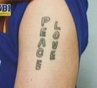 若井おさむのタトゥー画像