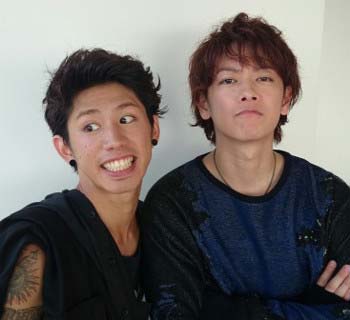 Takaと佐藤健のツーショット写真