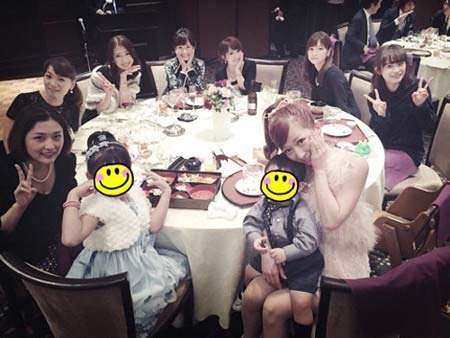 後藤真希の結婚式テーブル