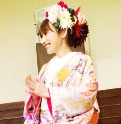 後藤真希の白無垢姿