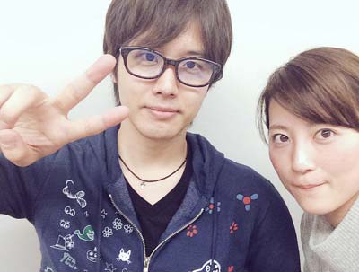 三浦祐太朗と福田彩乃のツーショット写真