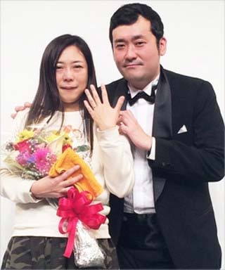 椿鬼奴とグランジ佐藤大のツーショット写真