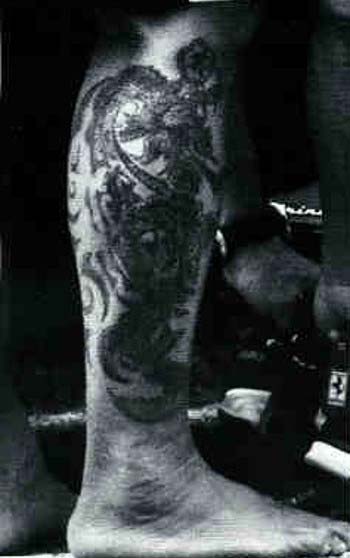 清原和博のタトゥー 刺青