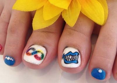 関ジャニ∞　ネイル　ペディキュア