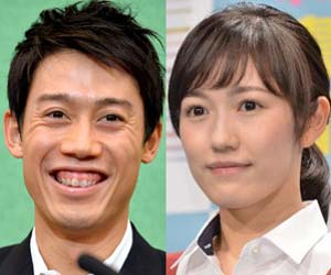 錦織圭とAKB48渡辺麻友