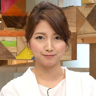 フジテレビ三田友梨佳アナ