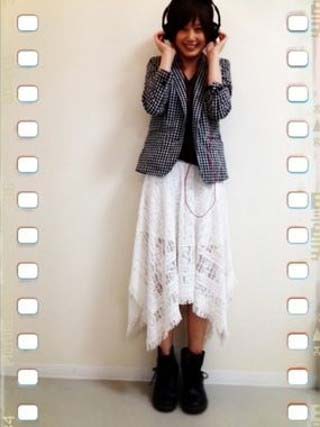 本田翼の私服写真