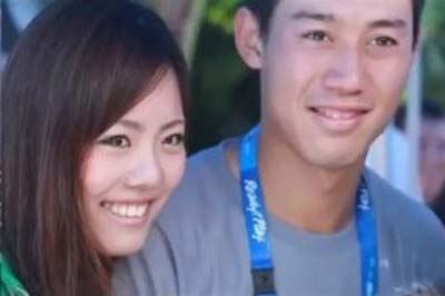 坪井保菜美　錦織圭選手のツーショット写真2