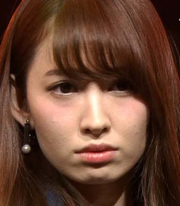 AKB48小嶋陽菜の顔を修整していない姿