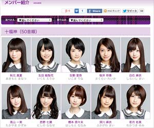 乃木坂46の十福神メンバーがNHK大河ドラマ『花燃ゆ』の第29回に出演