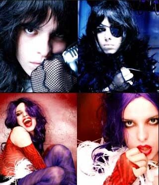 IVANがロック歌手として活動していた時代の写真