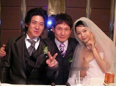 高岡奏輔と宮崎あおいの結婚式