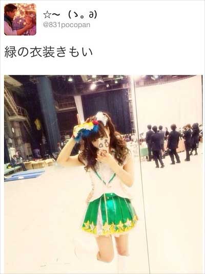 鬼頭桃菜の裏アカウント流出SKE48批判2枚目