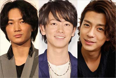 綾野剛、佐藤健、三浦翔平