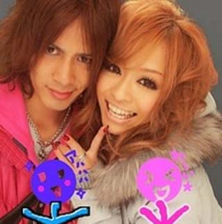 筒井心一と小森純のプリクラツーショット