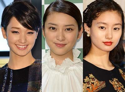 剛力彩芽 武井咲 忽那汐里