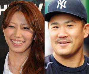 里田まいと田中将大投手