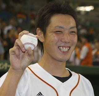 巨人の笠原将生投手