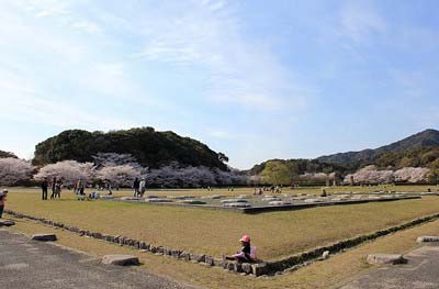 『ももクロ男祭り2015』会場の大宰府政庁跡