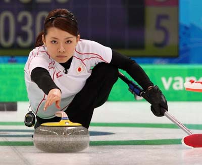 カーリング女子日本代表の本橋麻里選手