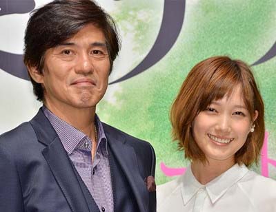 映画『起終点駅 ターミナル』で共演の佐藤浩市と本田翼