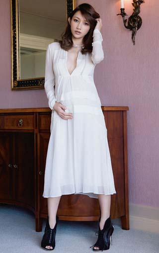 後藤真希のマタニティフォト