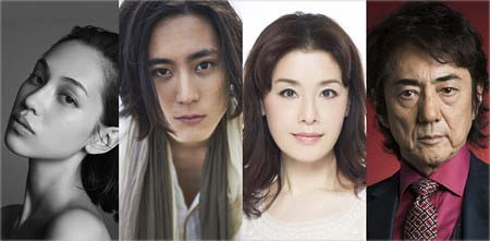 「高台家の人々」出演の水原希子、間宮祥太朗、大地真央、市村正親