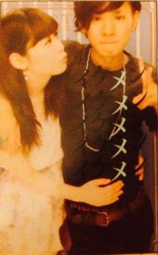 SKE48辻のぞみと中南勇輝のツーショットプリクラ1枚目