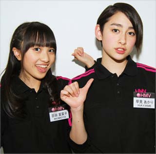 ももクロの百田夏菜子と早見あかり