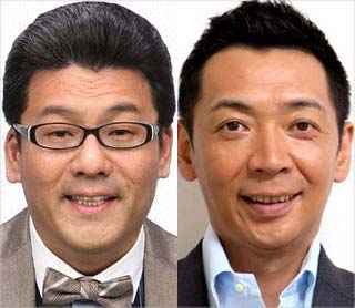 軽部真一と宮根誠司