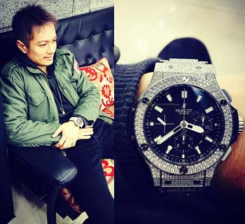 押尾学の高級時計