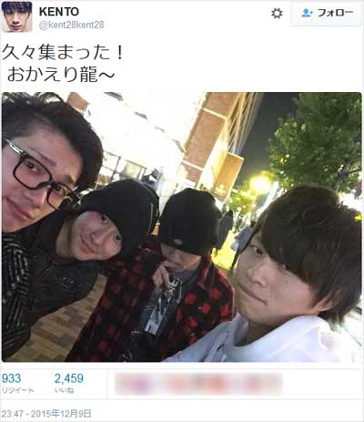 元Hey! Say! JUMP森本龍太郎の新グループZEROのメンバー写真2枚目