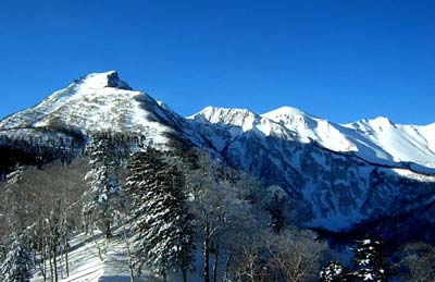 北海道の大雪山系黒岳